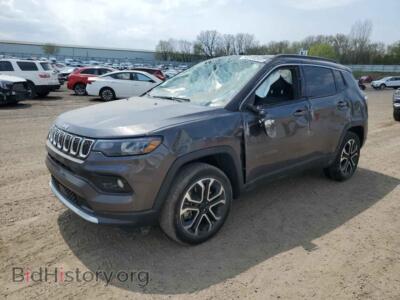 2023 Jeep COMPASS Limited, charcoal — VIN 3C4NJDCN2PT543008, Copart