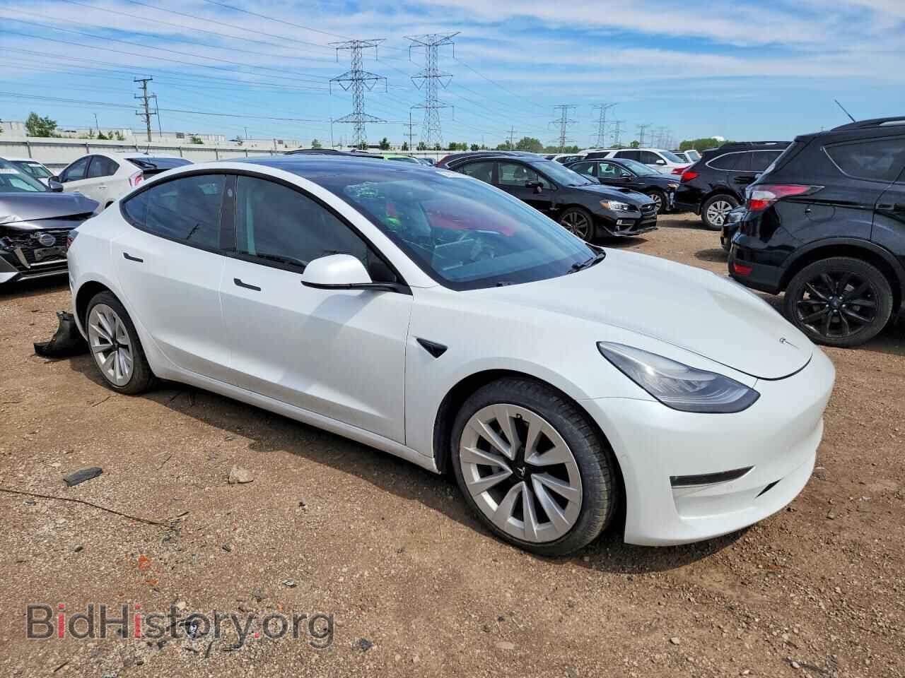 2021 TESLA MODEL 3 - VIN: 5YJ3E1EB3MF859914 - Фото 4