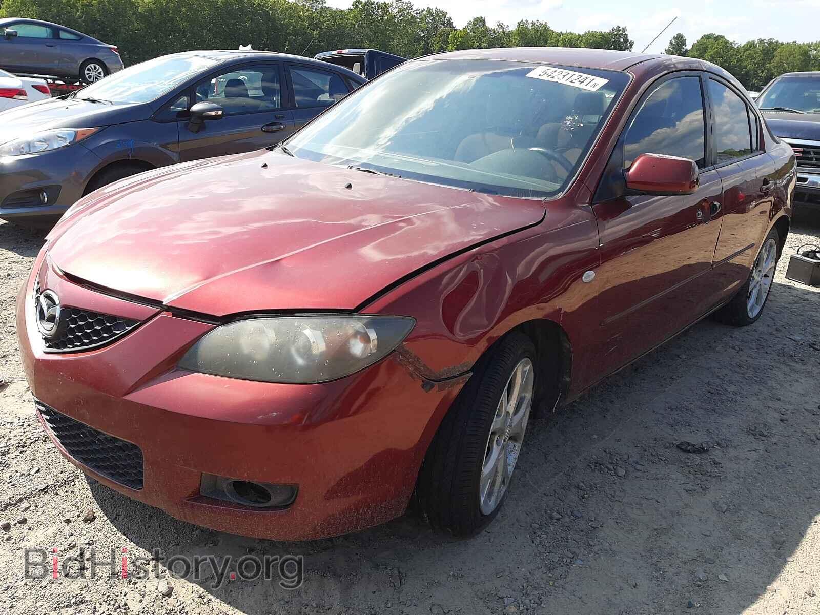 2008 MAZDA 3 - VIN: JM1BK32F781183845 - Фото 2