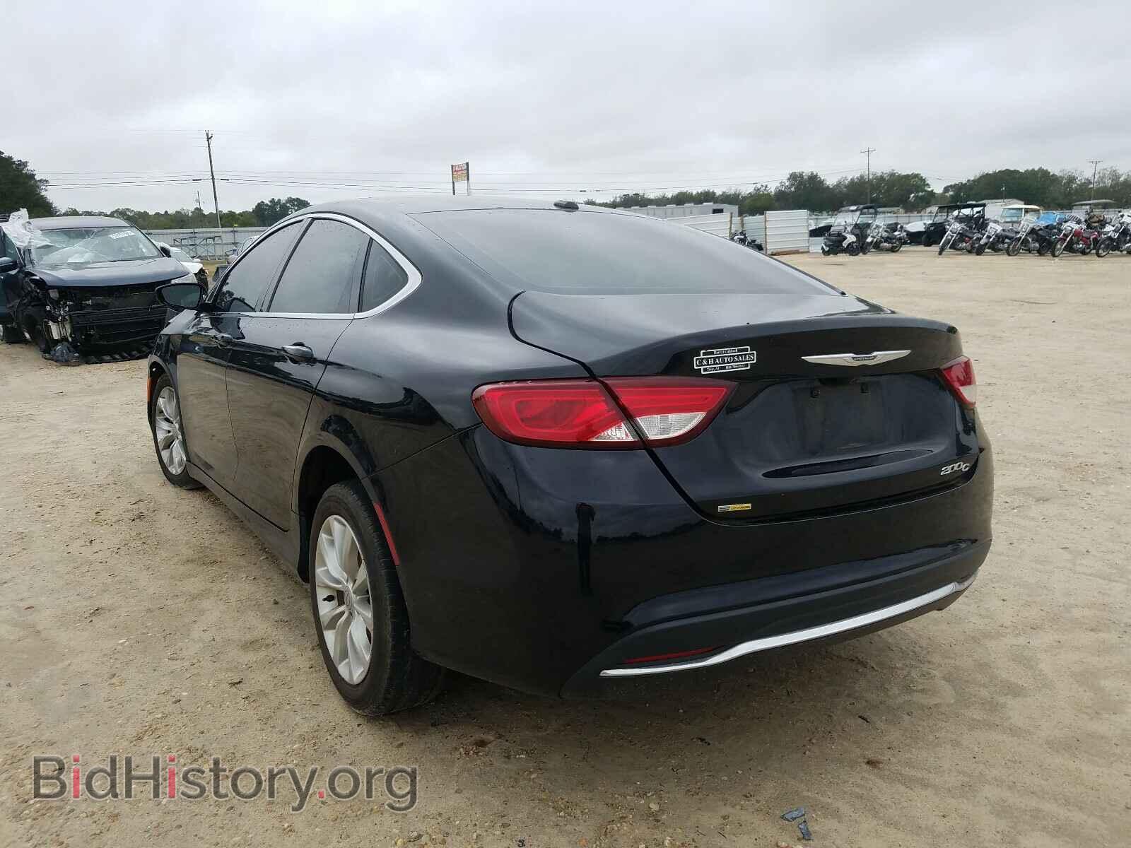2015 CHRYSLER 200 - VIN: 1C3CCCCB7FN599319 - Фото 3