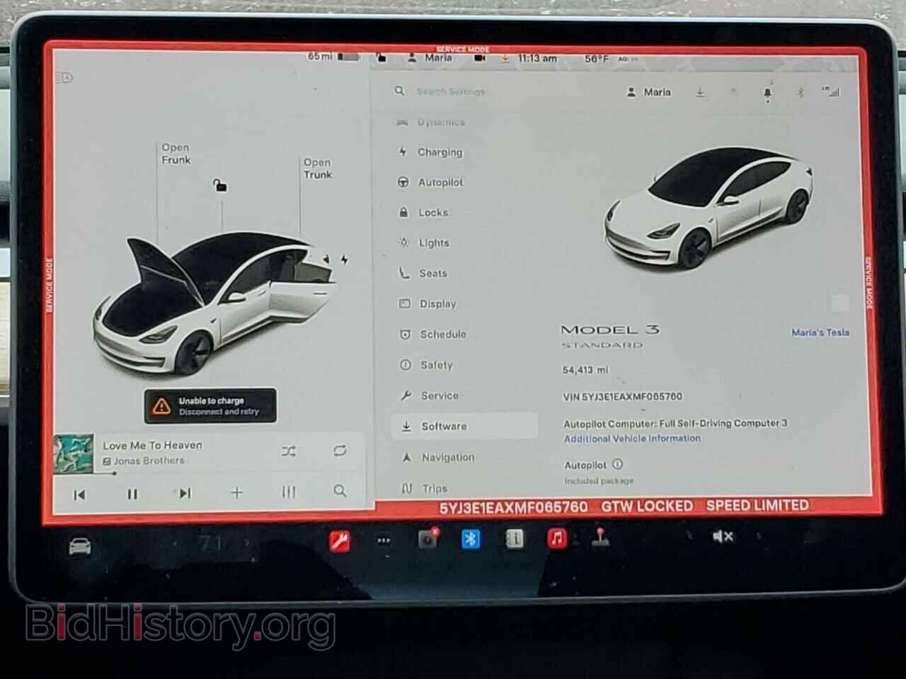 2021 TESLA MODEL 3 - VIN: 5YJ3E1EAXMF065760 - Photo 9