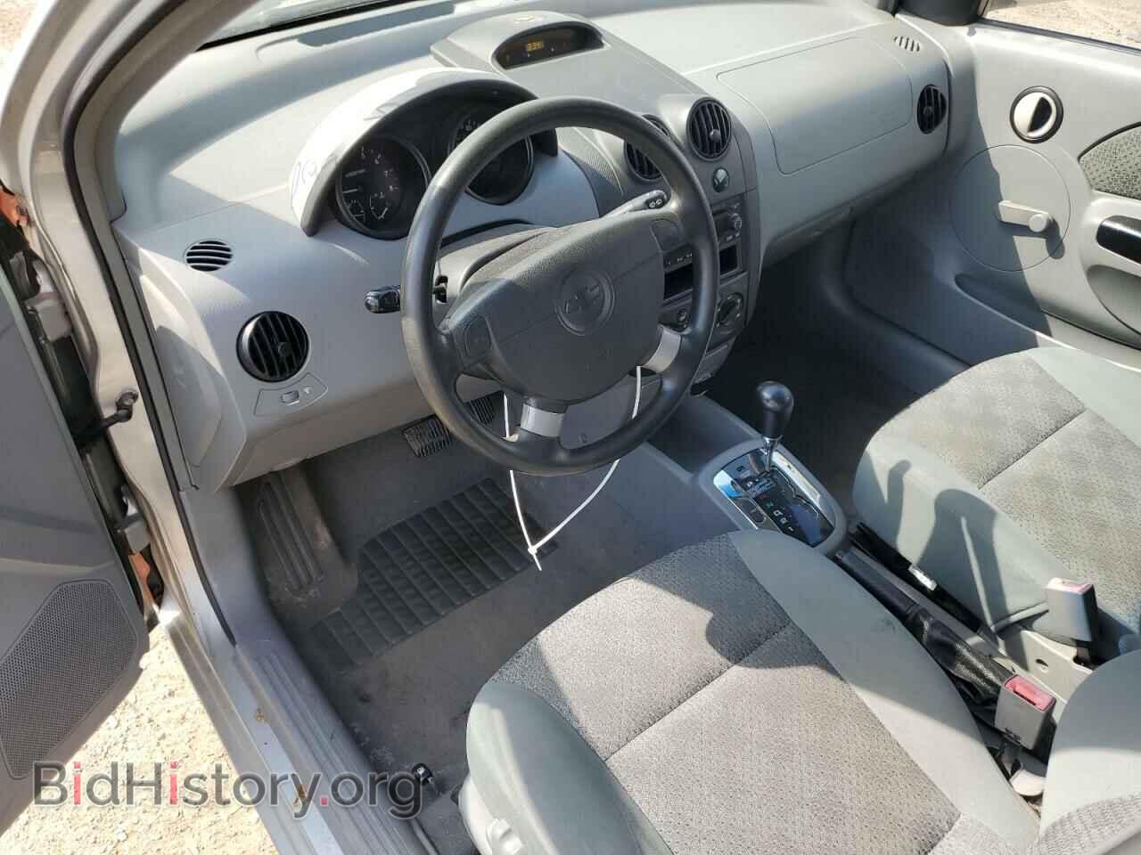 2005 CHEVROLET AVEO - VIN: KL1TD62655B343203 - Фото 8
