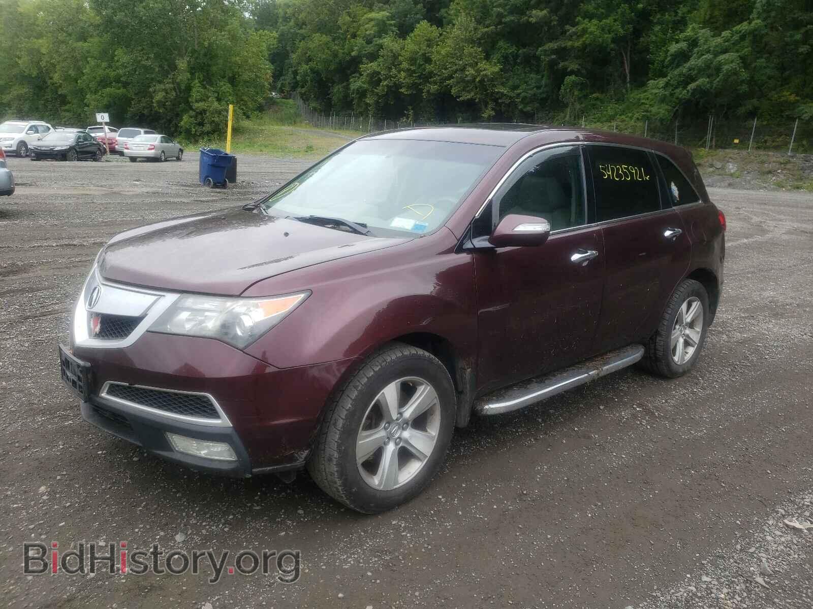 2011 ACURA MDX - VIN: 2HNYD2H65BH502040 - Фото 2