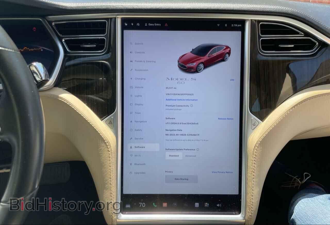 2013 TESLA MODEL S - VIN: 5YJSA1AG9DFP08925 - Фото 8