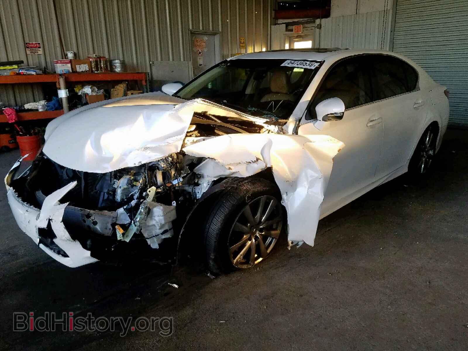 2013 LEXUS GS350 - VIN: JTHBE1BL3D5015641 - Фото 2