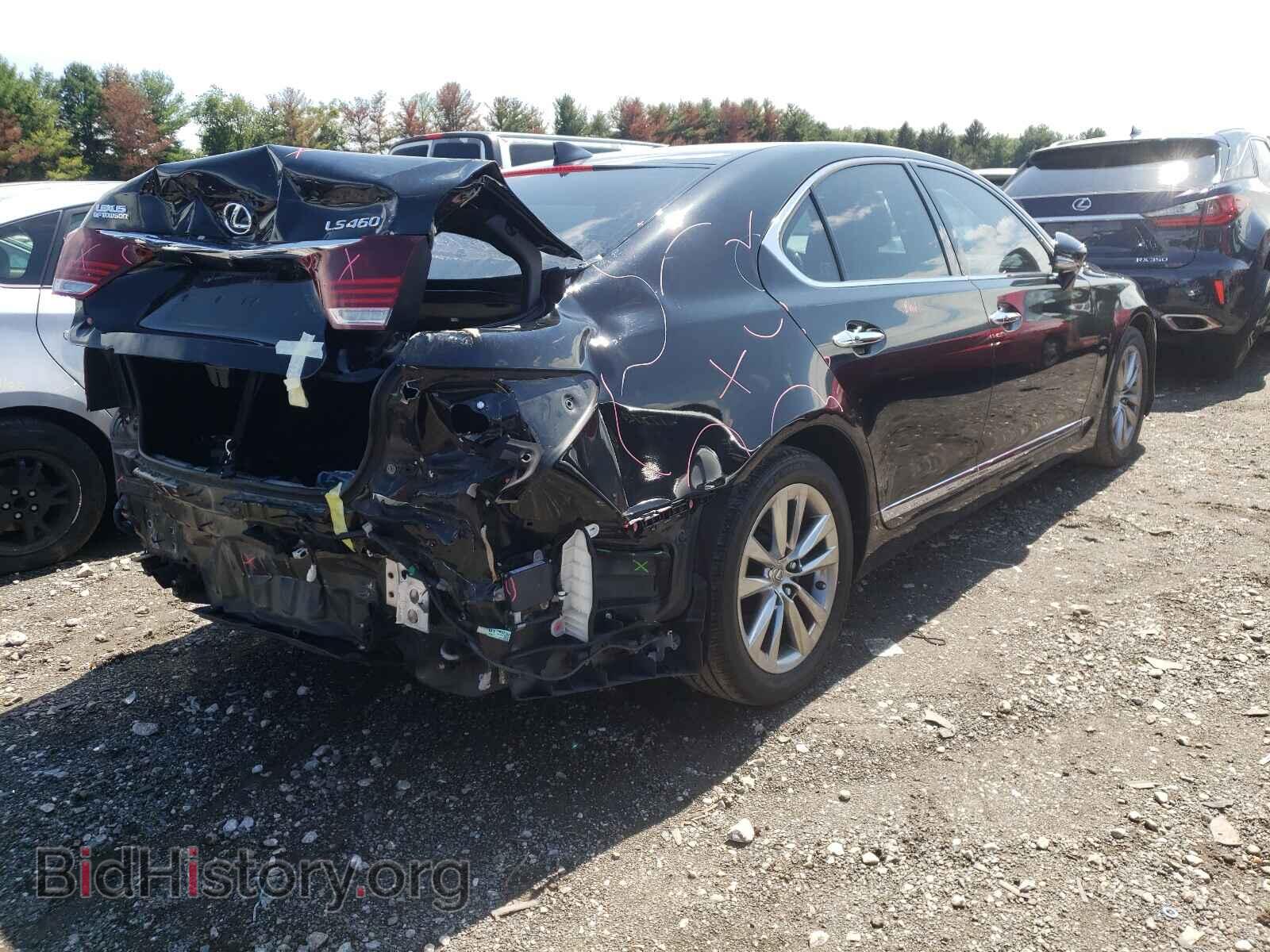 2015 LEXUS LS460 - VIN: JTHCL5EF4F5024424 - Фото 4