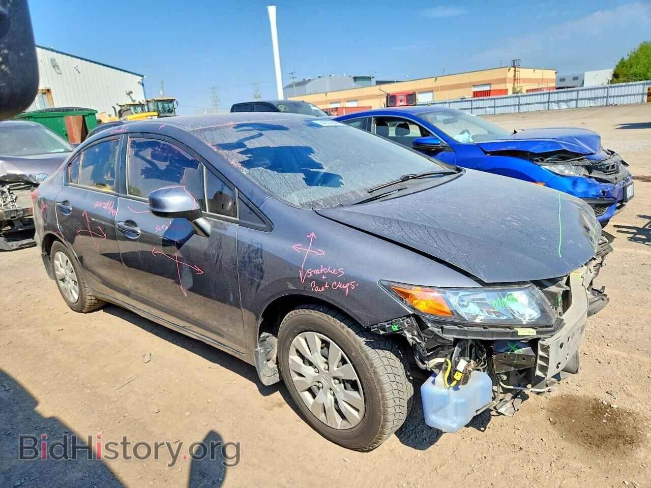 2012 HONDA CIVIC - VIN: 2HGFB2F41CH059716 - Фото 4