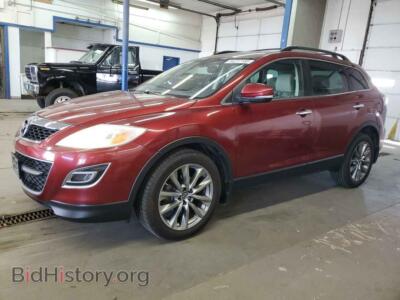 2010 Mazda CX-9, бордовый — VIN JM3TB3MV7A0211462, Copart
