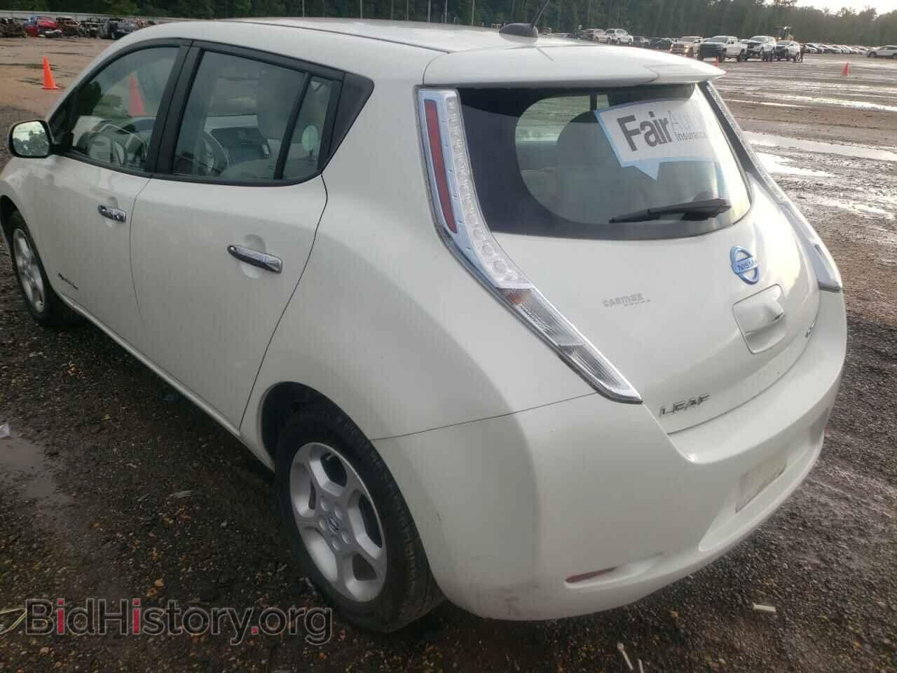 2013 NISSAN LEAF - VIN: 1N4AZ0CP1DC403188 - Фото 3