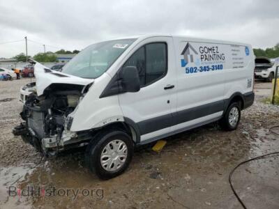 2017 Ford TRANSIT T-250, white — VIN 1FTYR1ZM4HKA39338, Copart