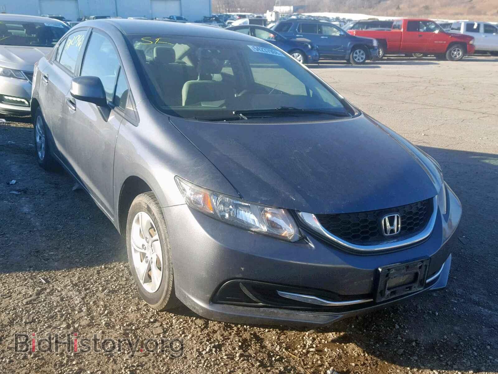 Фотография 19XFB2F56DE096569 - HONDA CIVIC LX 2013