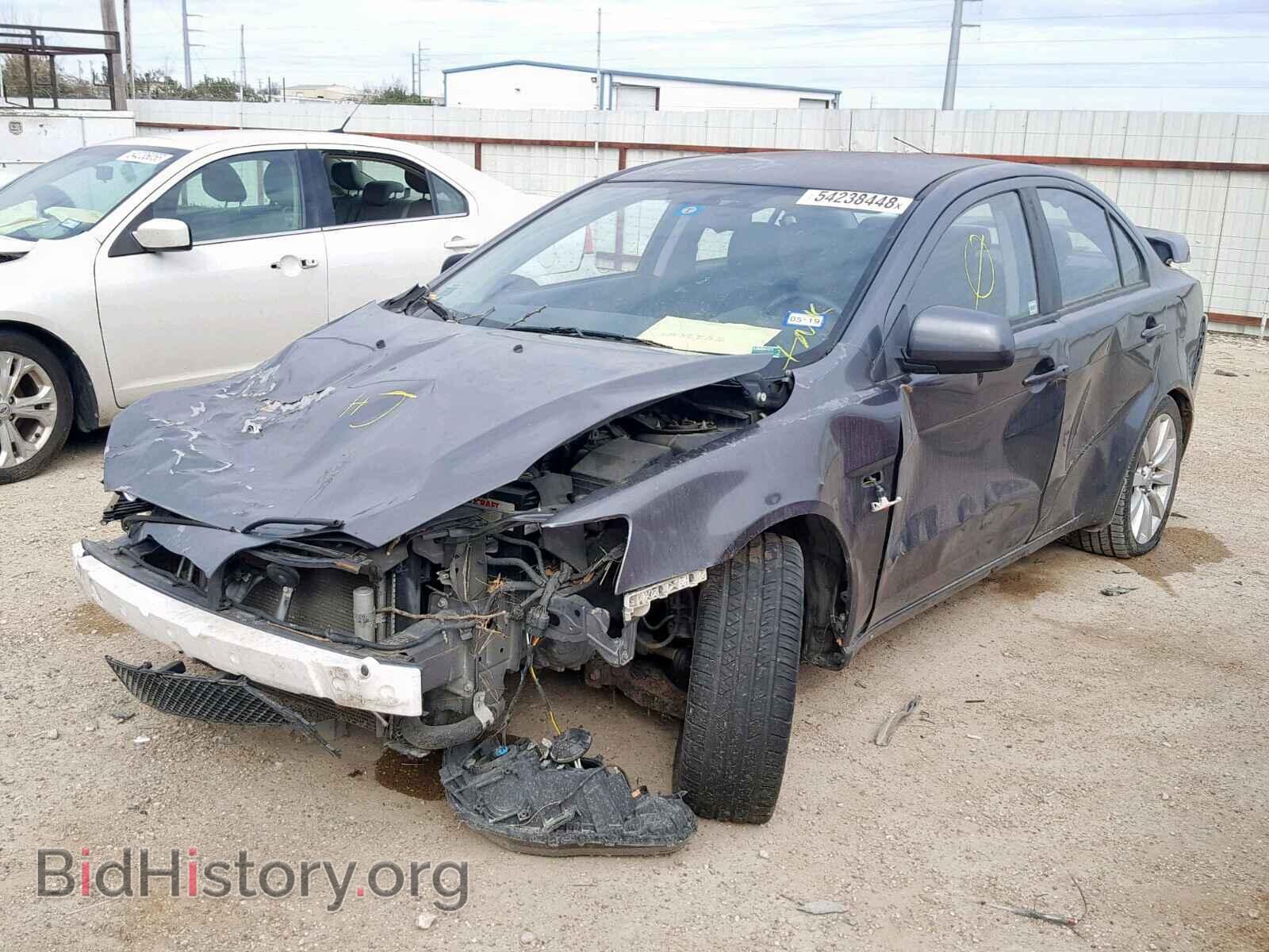 2009 MITSUBISHI LANCER - VIN: JA3AU86W19U007787 - Фото 2