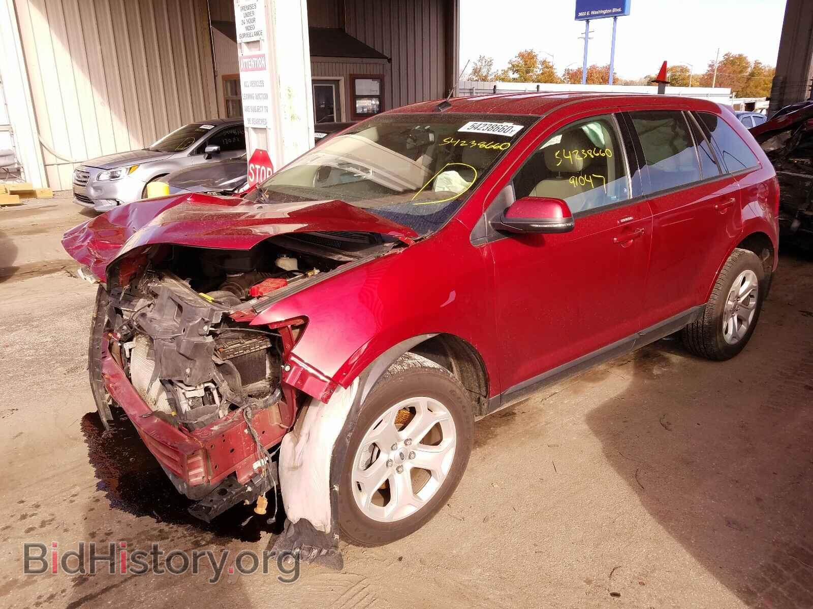 2014 FORD EDGE - VIN: 2FMDK3JC6EBB17847 - Фото 2