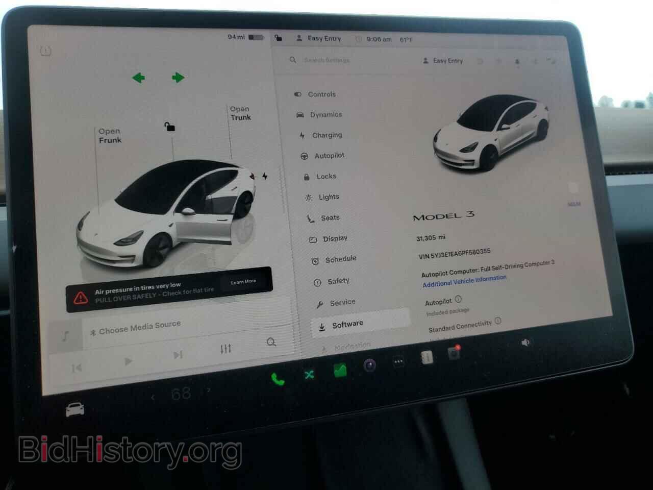 2023 TESLA MODEL 3 - VIN: 5YJ3E1EA6PF580355 - Фото 9
