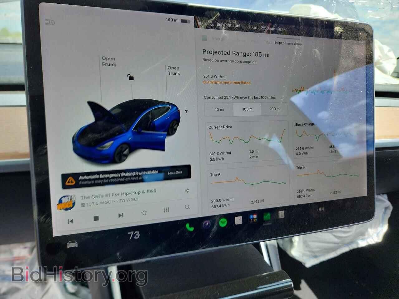 2018 TESLA MODEL 3 - VIN: 5YJ3E1EB9JF095191 - Фото 9