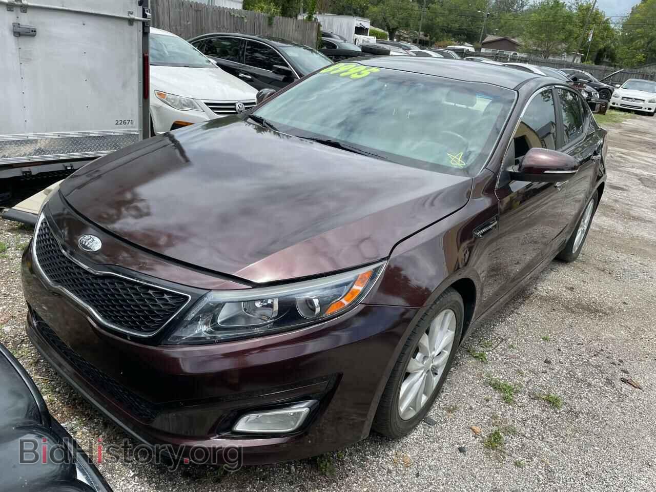 2015 KIA OPTIMA - VIN: 5XXGN4A71FG444692 - Фото 2