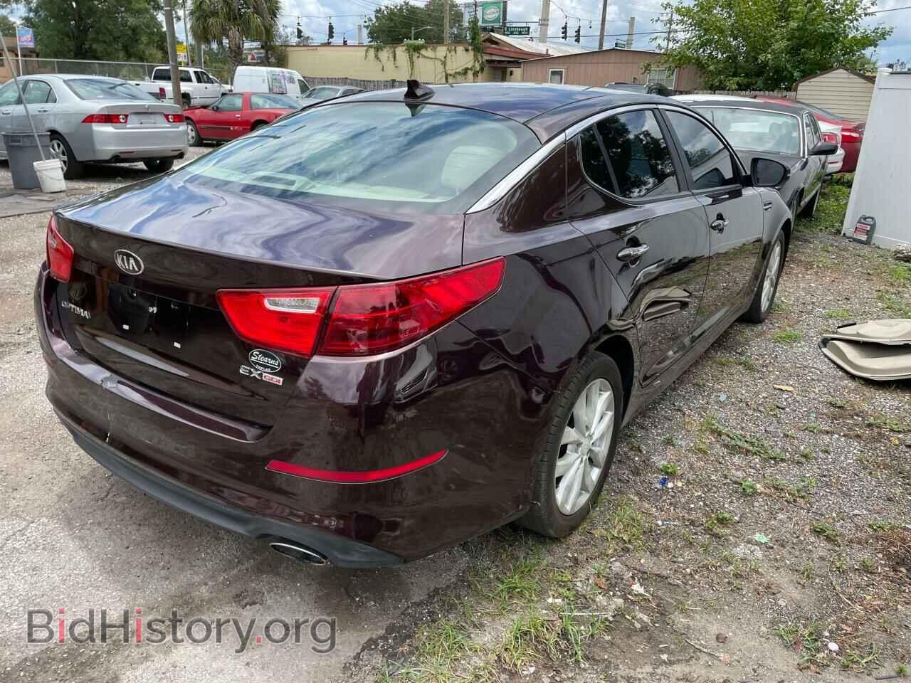 2015 KIA OPTIMA - VIN: 5XXGN4A71FG444692 - Фото 4