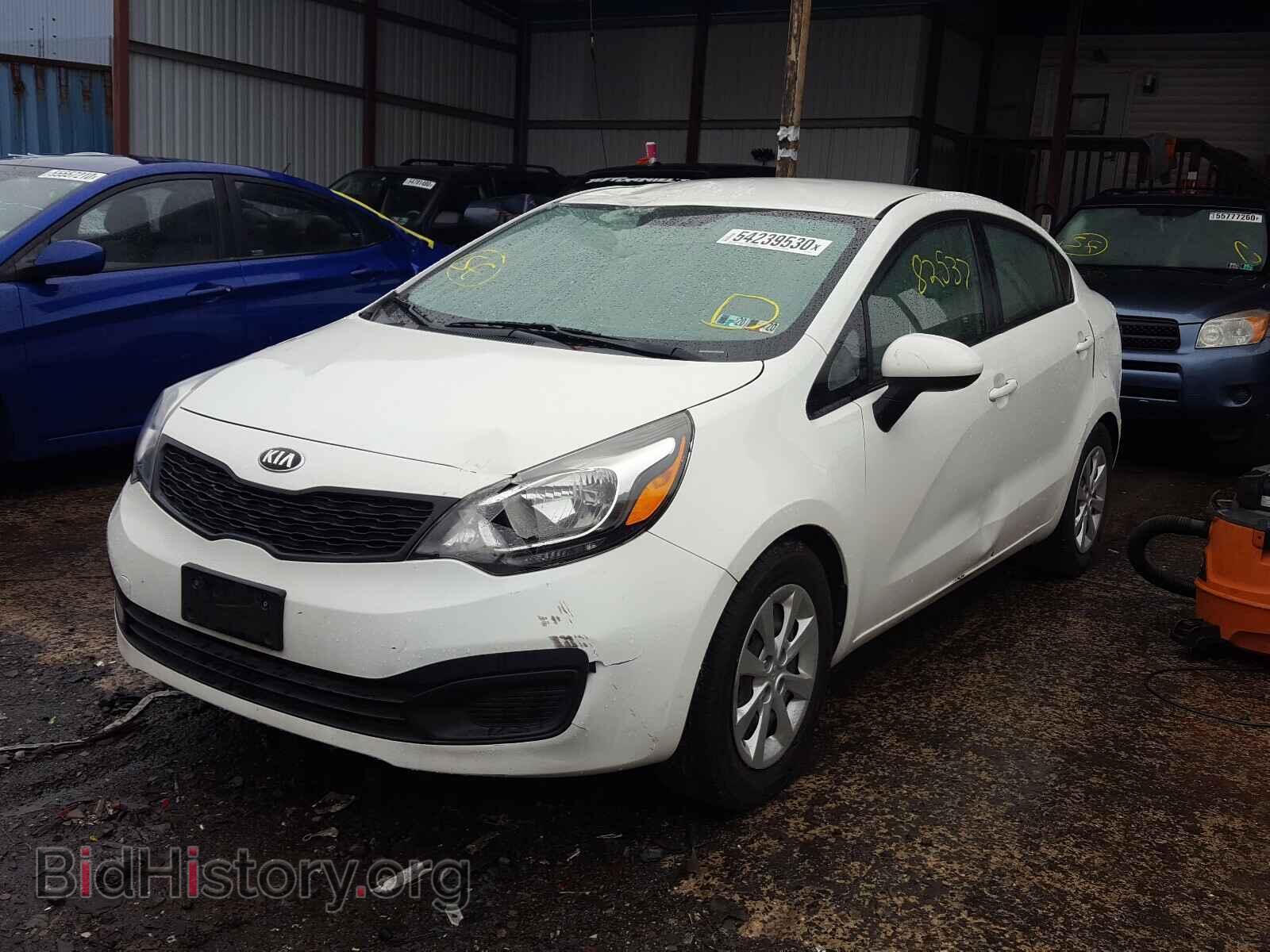 2015 KIA RIO - VIN: KNADM4A33F6454798 - Фото 2