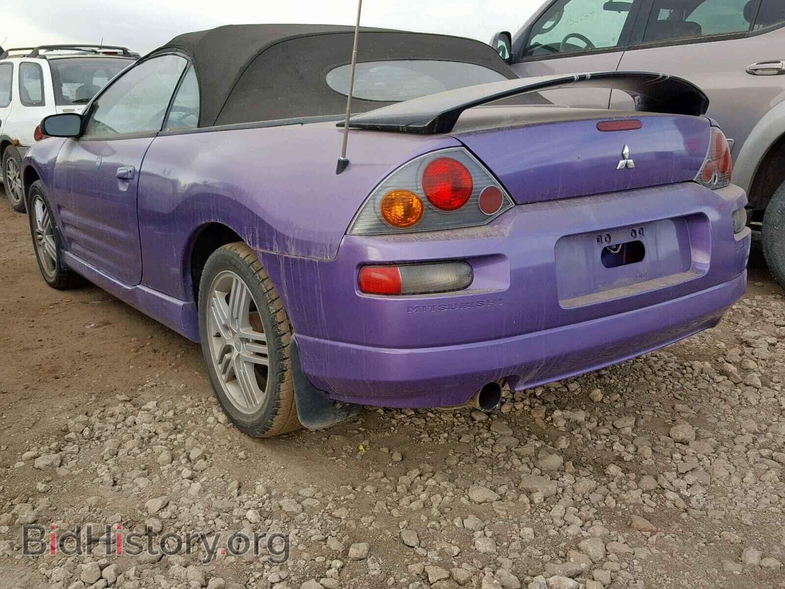2003 MITSUBISHI ECLIPSE - VIN: 4A3AE55H23E088409 - Фото 3