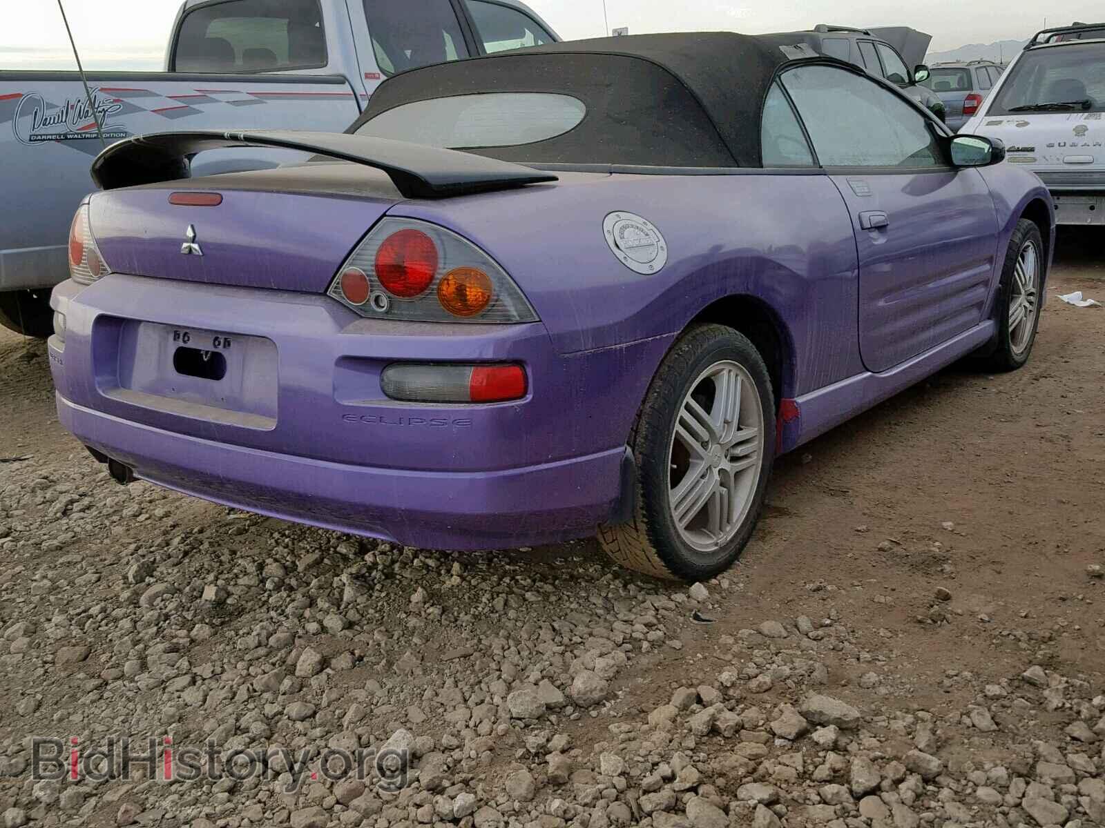 2003 MITSUBISHI ECLIPSE - VIN: 4A3AE55H23E088409 - Фото 4