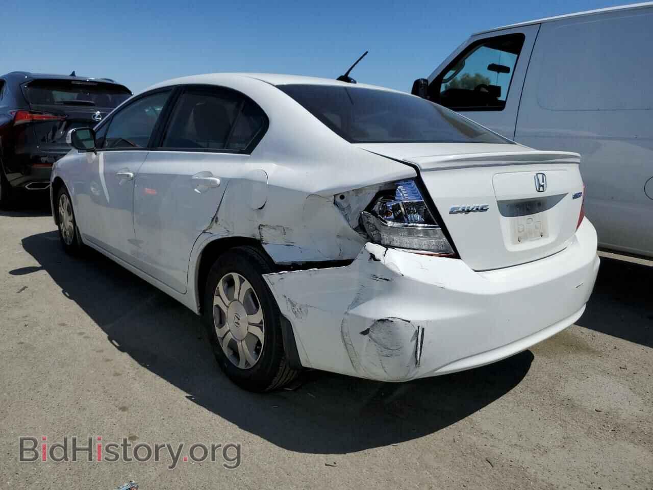 2012 HONDA CIVIC - VIN: JHMFB4F33CS005388 - Фото 2