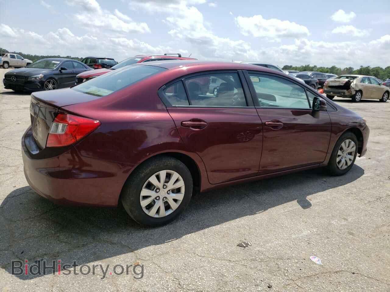 2012 HONDA CIVIC - VIN: 19XFB2F5XCE090885 - Фото 3