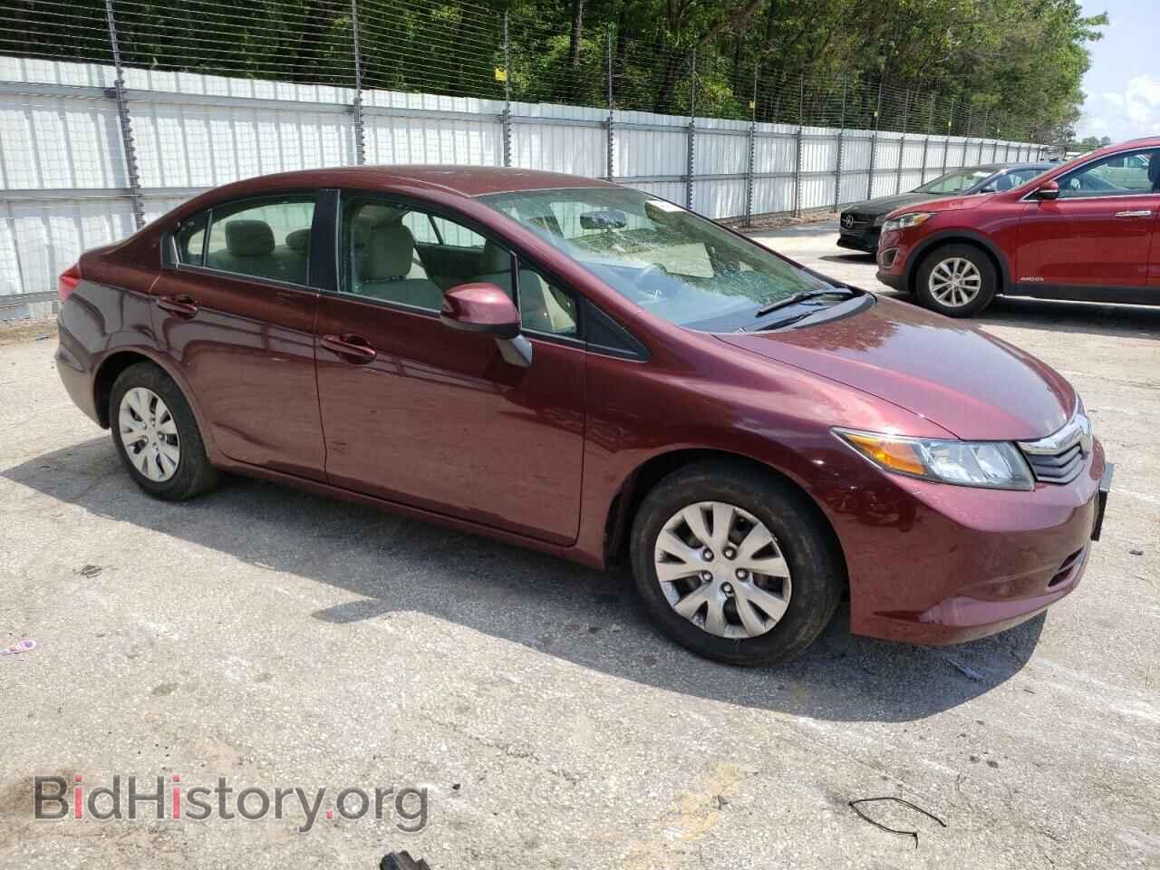 2012 HONDA CIVIC - VIN: 19XFB2F5XCE090885 - Фото 4