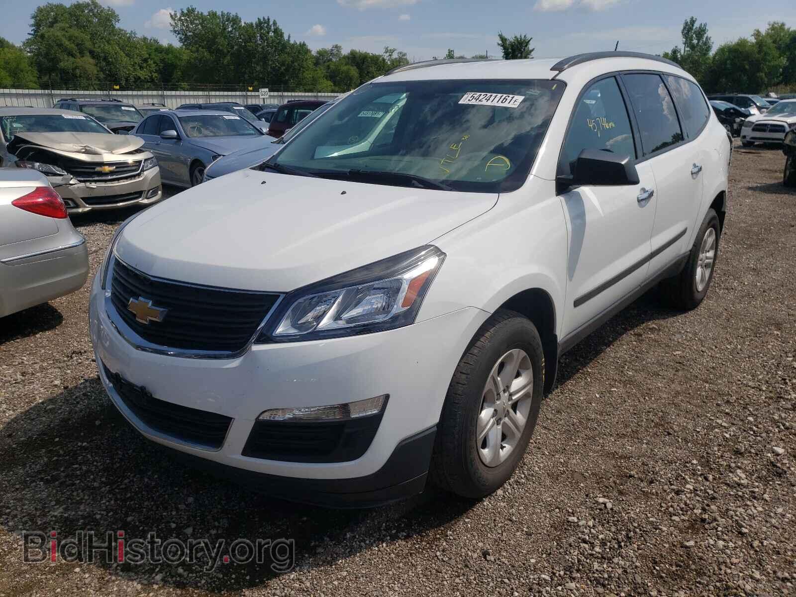 2017 CHEVROLET TRAVERSE - VIN: 1GNKRFED9HJ106702 - Фото 2