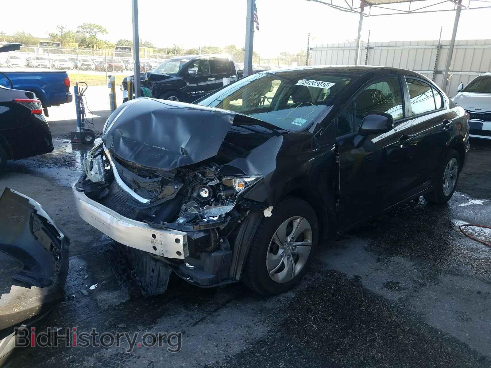 2013 HONDA CIVIC - VIN: 19XFB2F54DE066857 - Фото 2
