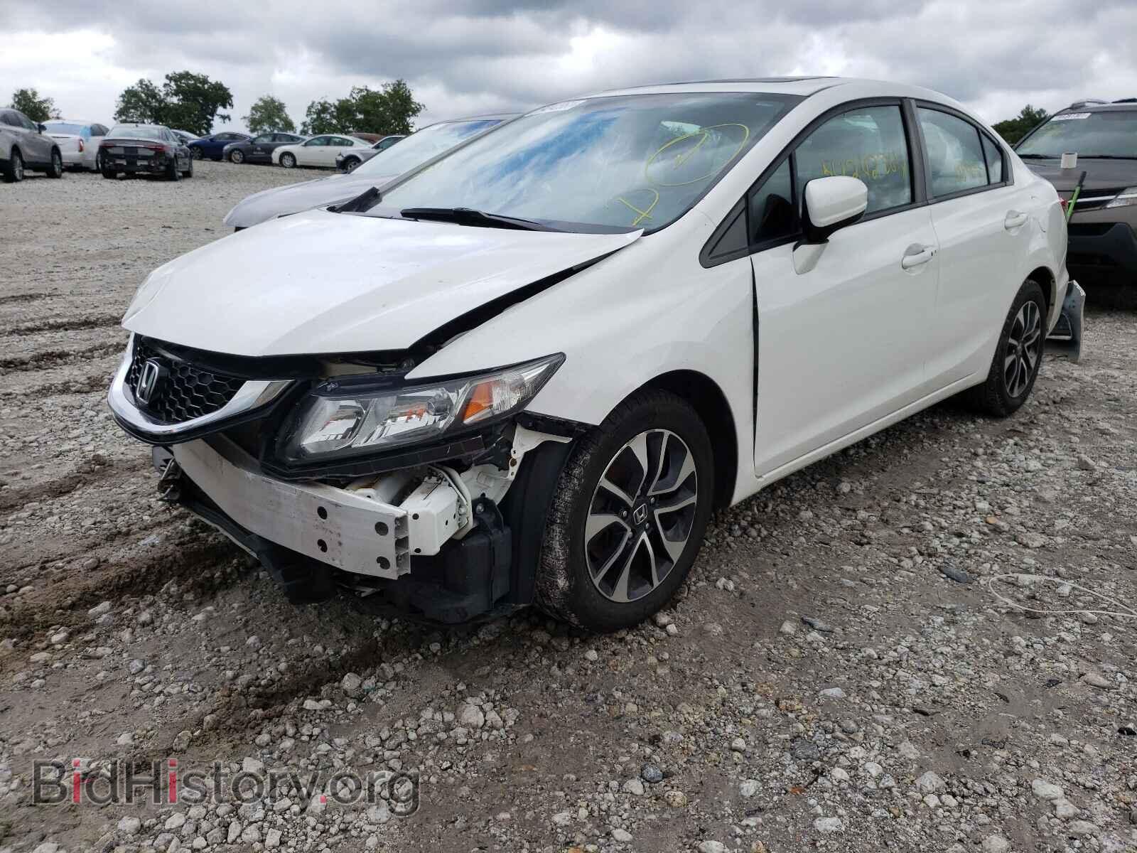 2014 HONDA CIVIC - VIN: 2HGFB2F84EH537651 - Фото 2
