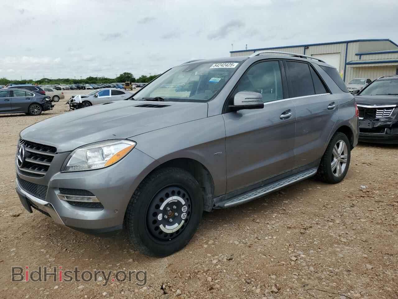 Photo 4JGDA2EBXCA019380 - MERCEDES-BENZ M-CLASS 2012