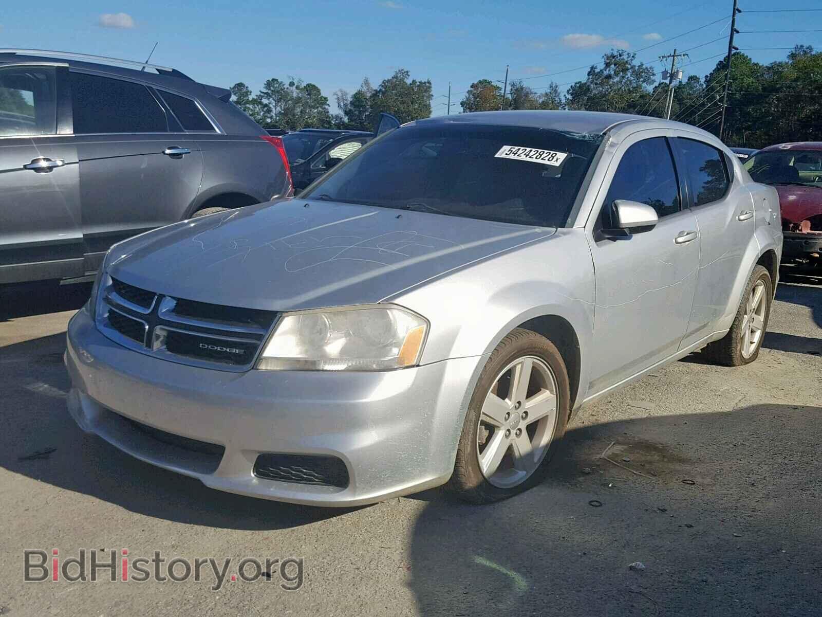 2012 DODGE AVENGER - VIN: 1C3CDZCB2CN103497 - Фото 2
