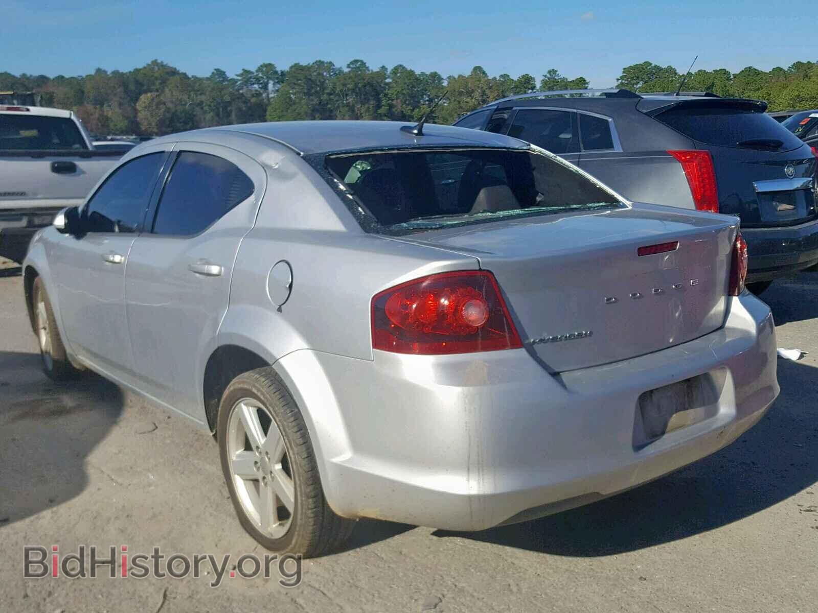 2012 DODGE AVENGER - VIN: 1C3CDZCB2CN103497 - Фото 3