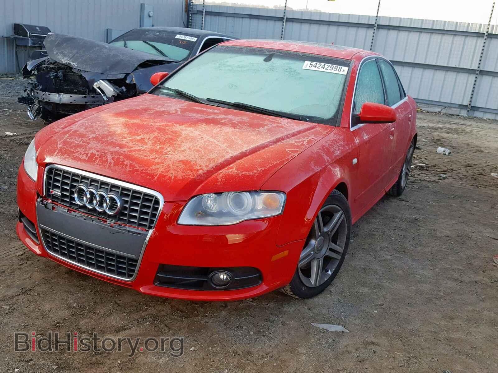 2008 AUDI A4 - VIN: WAUDF78E48A167179 - Фото 2