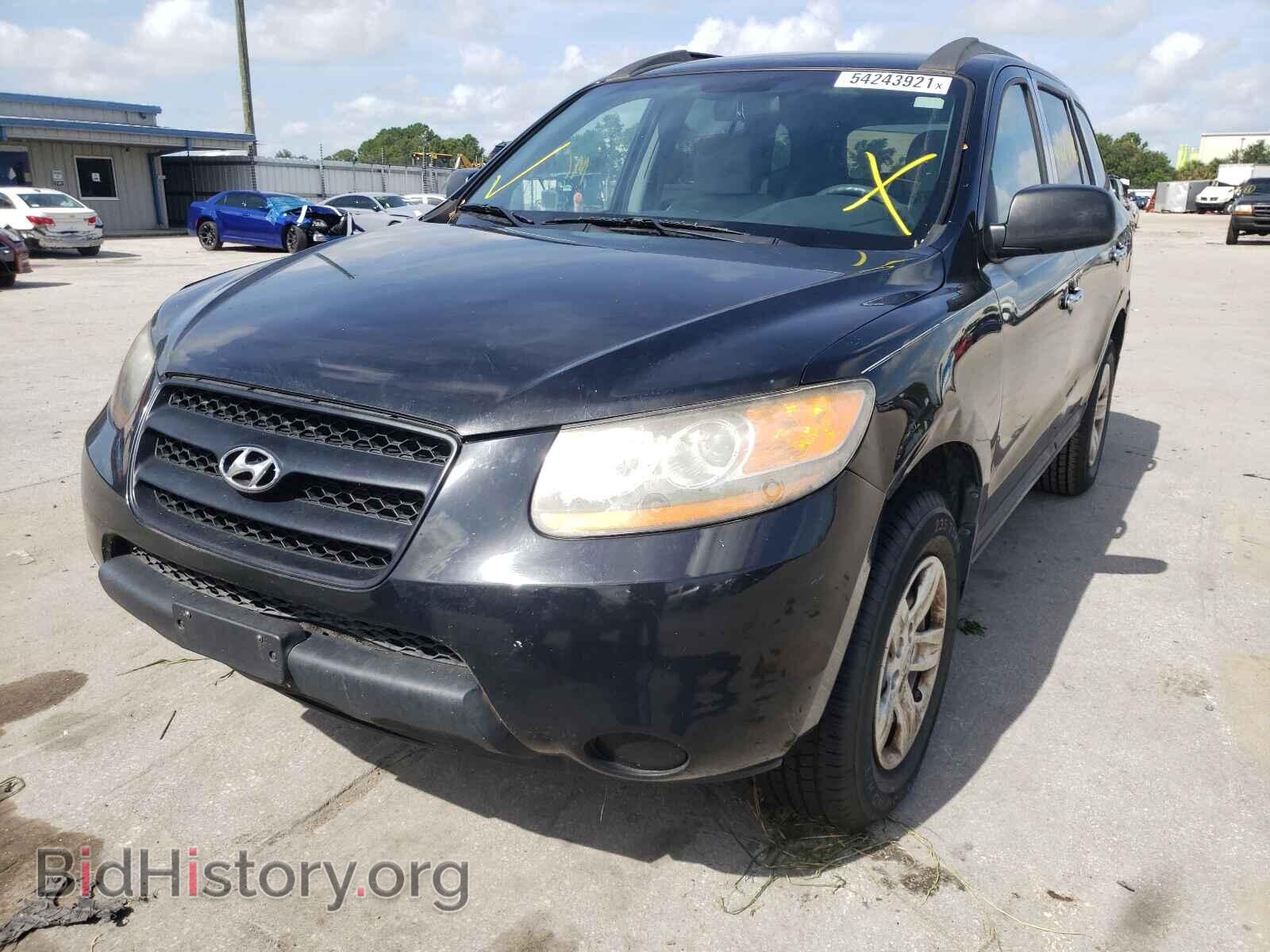 2009 HYUNDAI SANTA FE - VIN: 5NMSG13DX9H312073 - Фото 2
