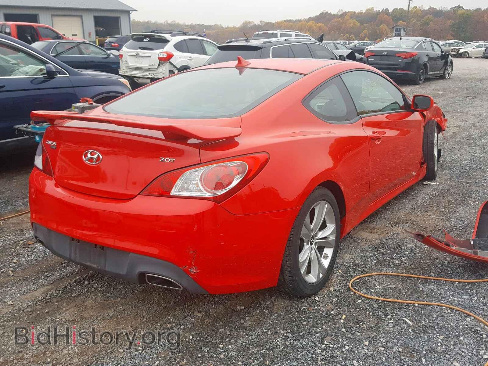 2012 HYUNDAI GENESIS - VIN: KMHHT6KD0CU078719 - Фото 4