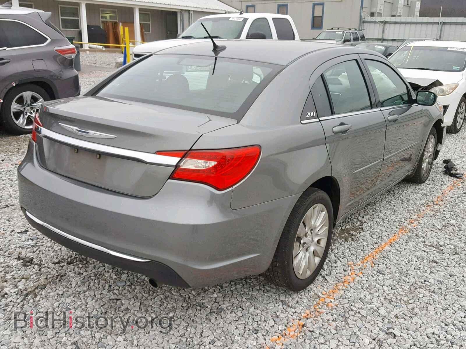 2012 CHRYSLER 200 - VIN: 1C3CCBAB0CN222372 - Фото 4