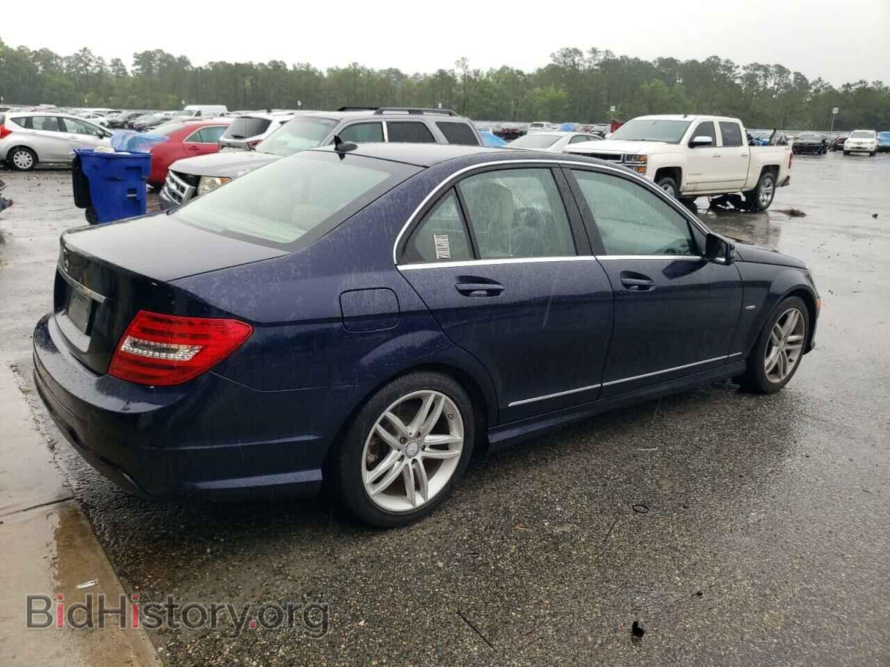 2012 MERCEDES-BENZ C-CLASS - VIN: WDDGF4HB2CA615177 - Фото 3