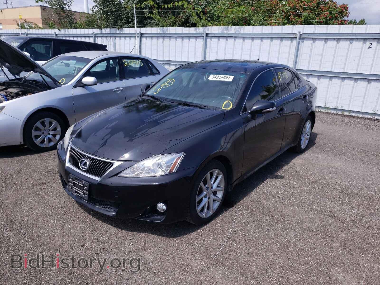 2011 LEXUS IS - VIN: JTHCF5C25B5044845 - Фото 2