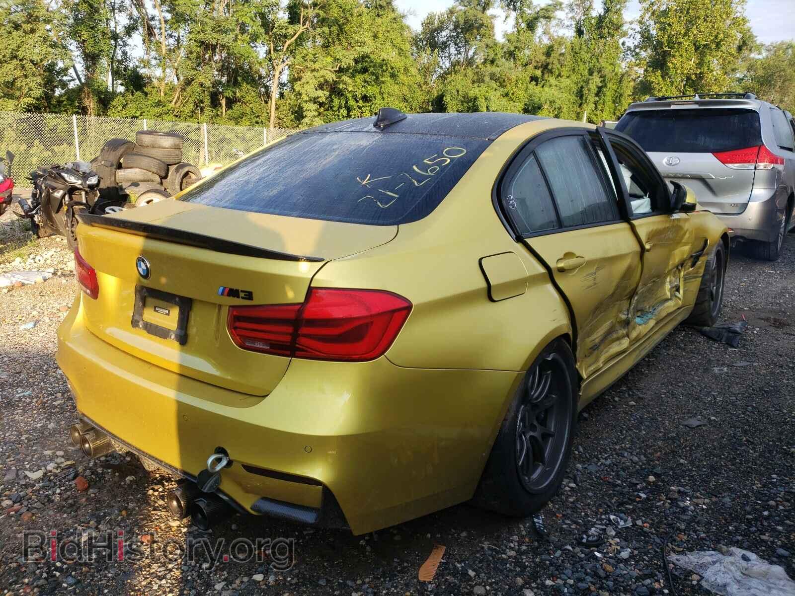 2018 BMW M3 - VIN: WBS8M9C54J5J79966 - Photo 4
