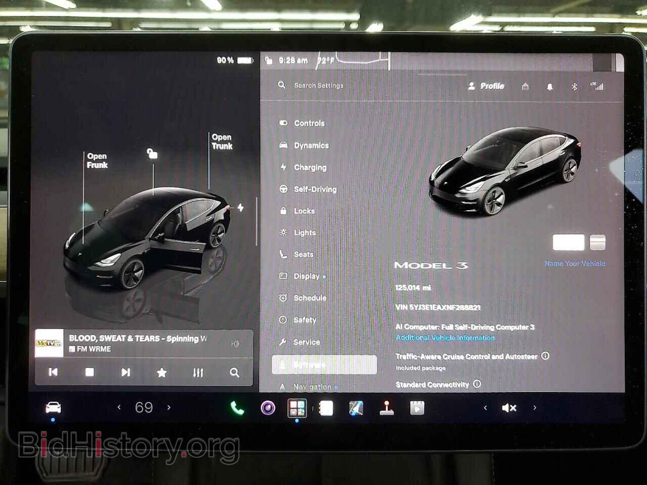 2022 TESLA MODEL 3 - VIN: 5YJ3E1EAXNF288821 - Photo 9
