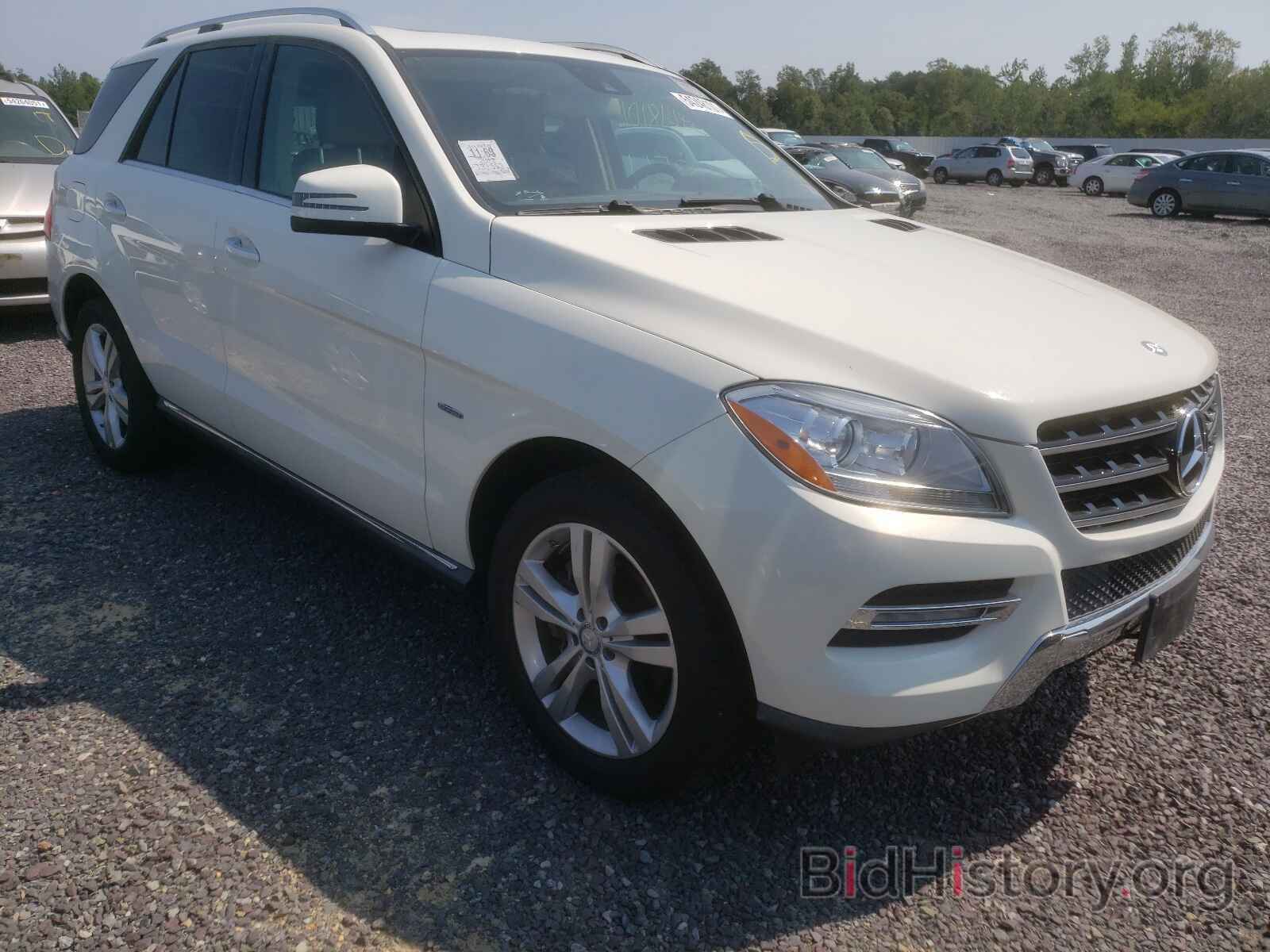 Photo 4JGDA2EB7CA042471 - MERCEDES-BENZ M-CLASS 2012