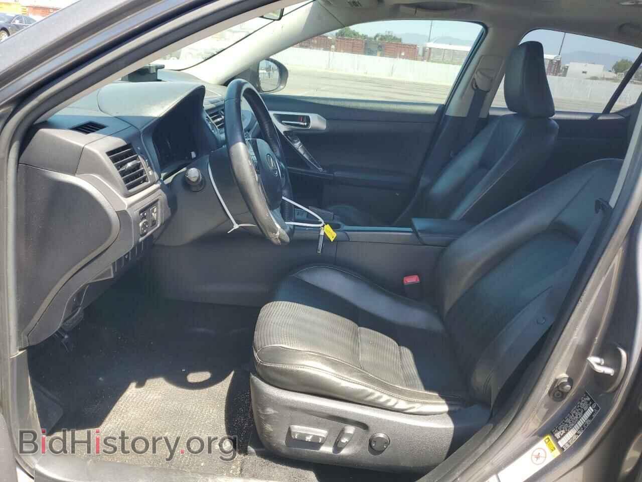 2012 LEXUS CT 200 - VIN: JTHKD5BH2C2115820 - Фото 7
