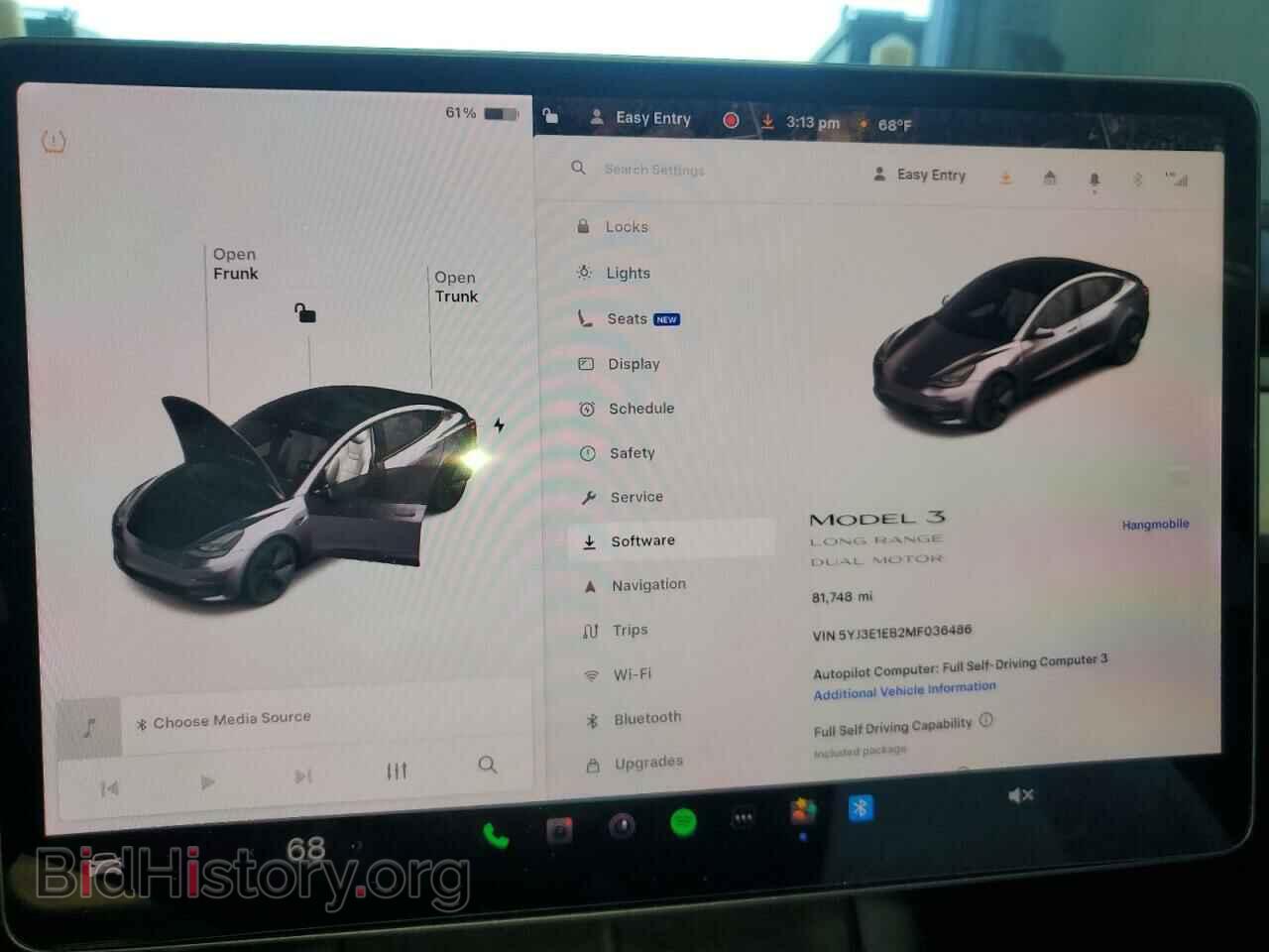 2021 TESLA MODEL 3 - VIN: 5YJ3E1EB2MF036486 - Фото 9