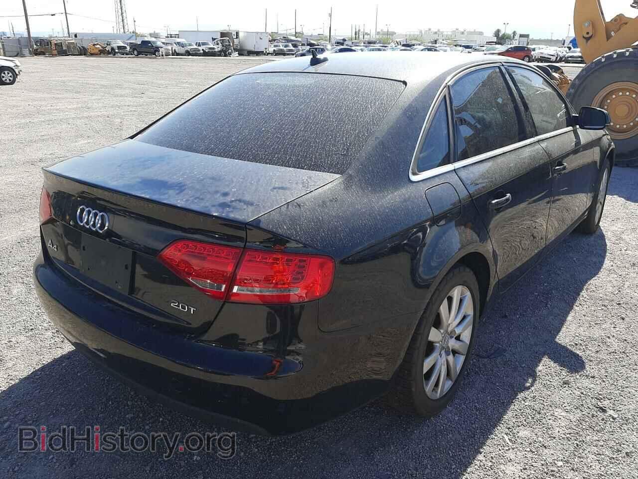 2012 AUDI A4 - VIN: WAUAFAFL3CN012139 - Фото 4