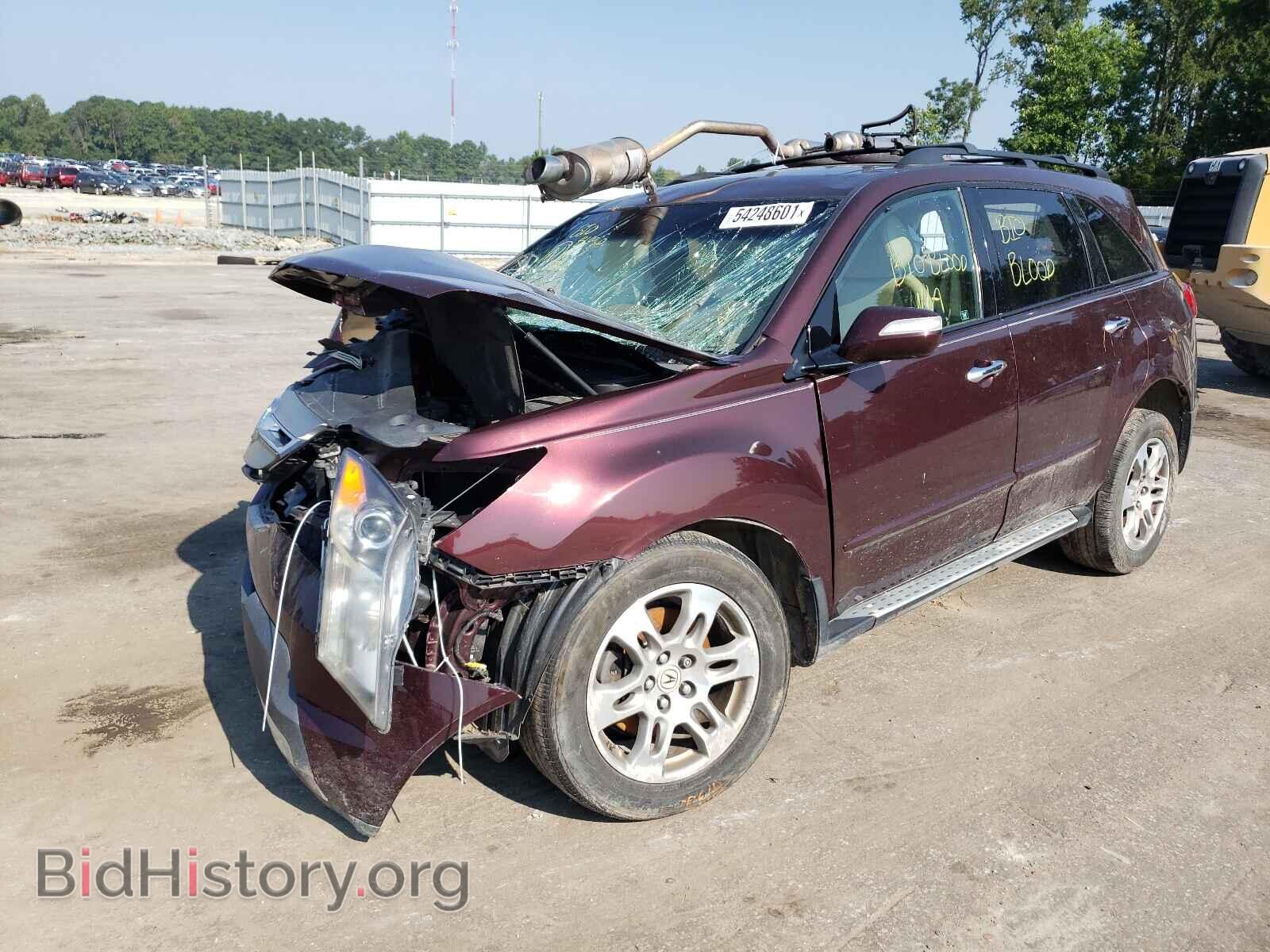 2008 ACURA MDX - VIN: 2HNYD28368H522182 - Фото 2