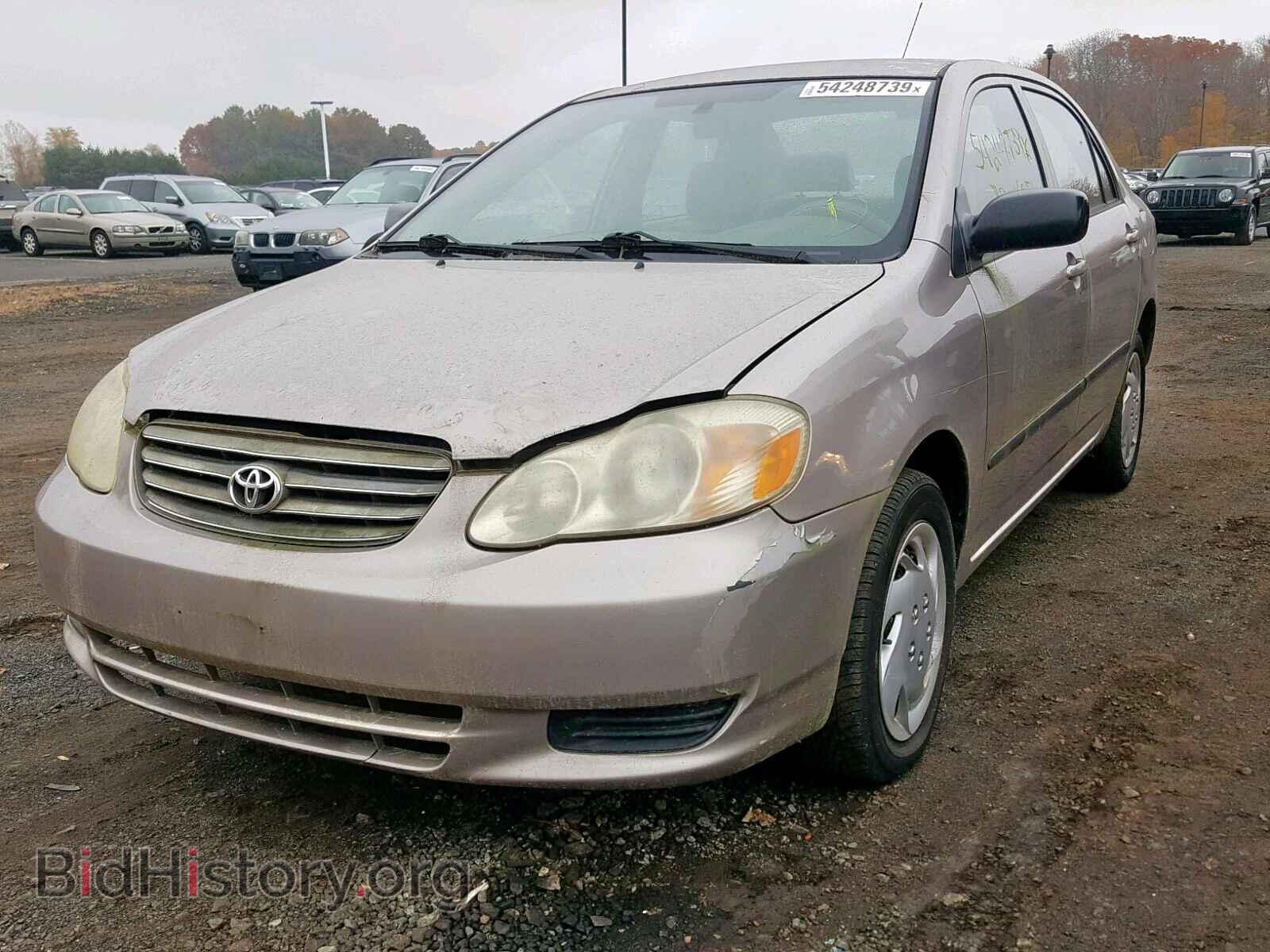 2003 TOYOTA COROLLA - VIN: 2T1BR32E23C162778 - Photo 2