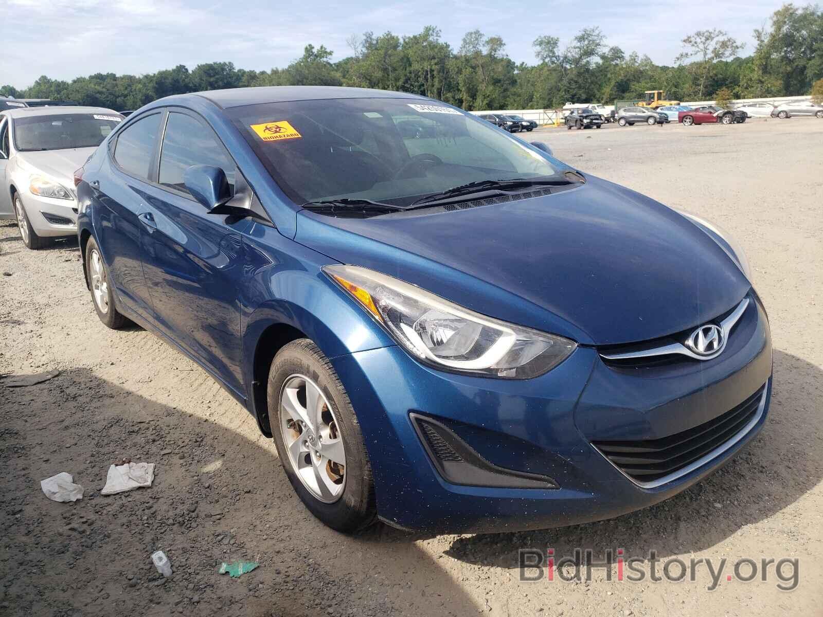 Photo KMHDH4AE2EU210106 - HYUNDAI ELANTRA 2014