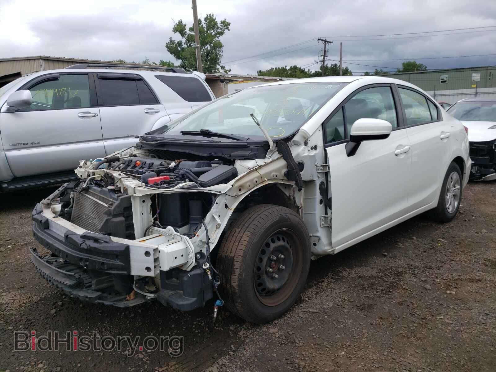 2014 HONDA CIVIC - VIN: 2HGFB2F5XEH526014 - Фото 2