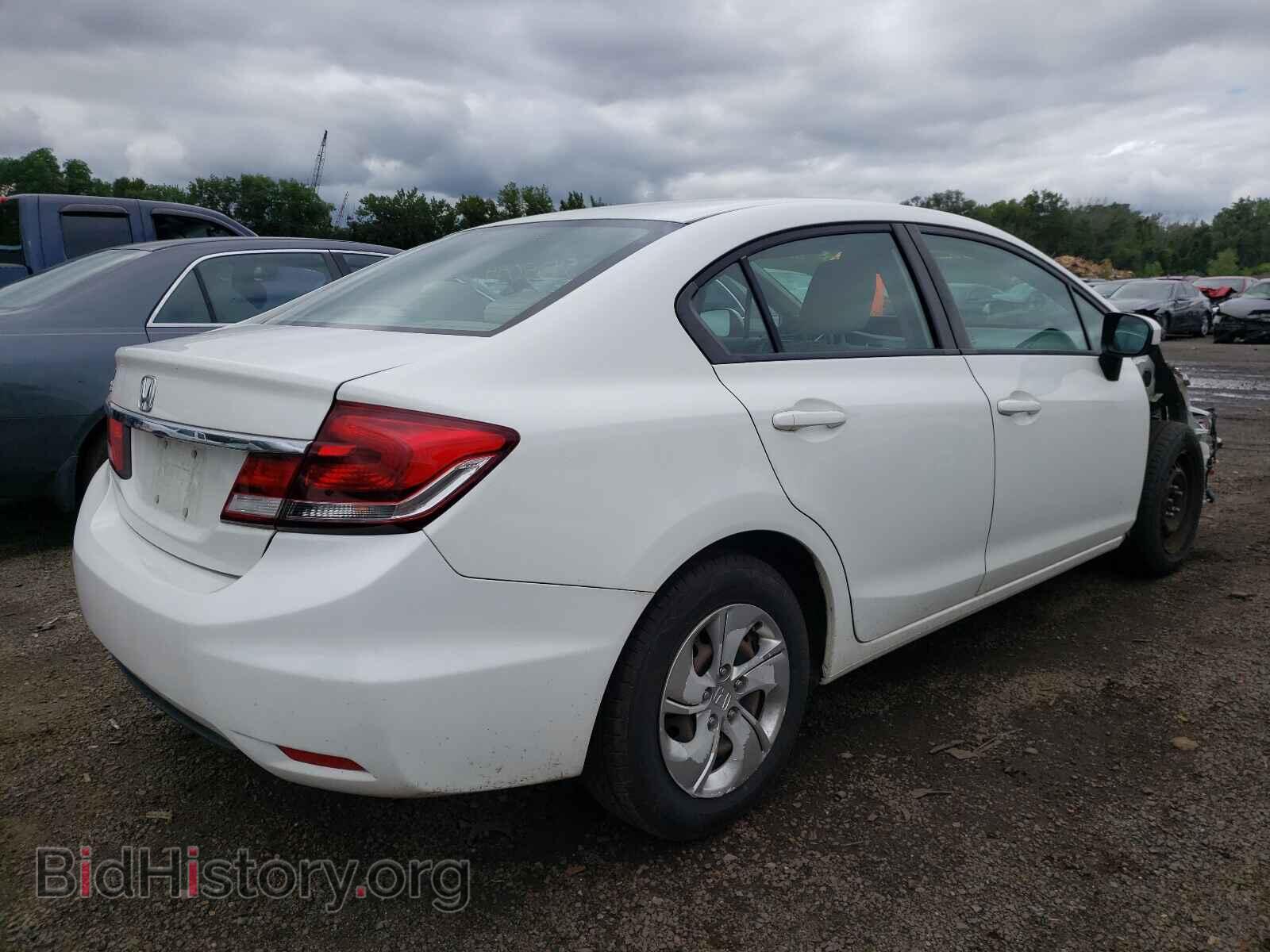 2014 HONDA CIVIC - VIN: 2HGFB2F5XEH526014 - Фото 4